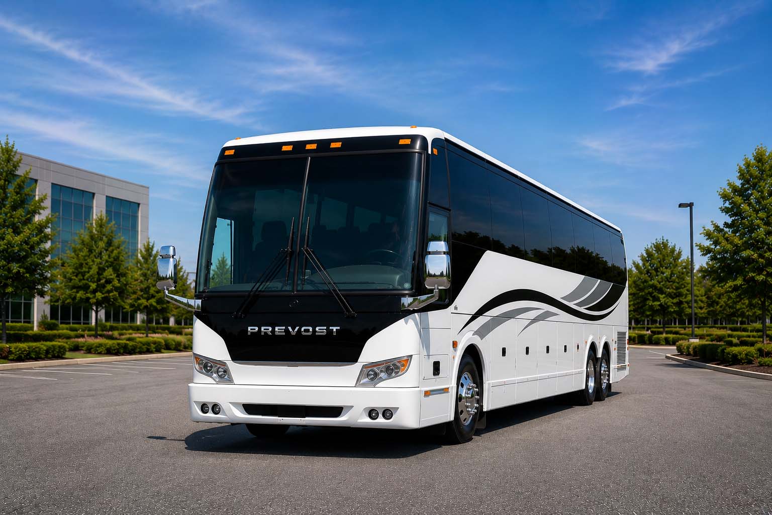 Charter bus rental in Ann Arbor, MI